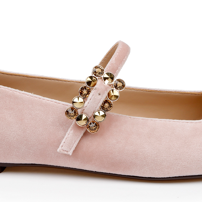 Pink Print Flat - Angle View