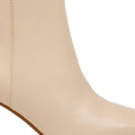 Sheepskin Leather Ankle Boot - Angle View