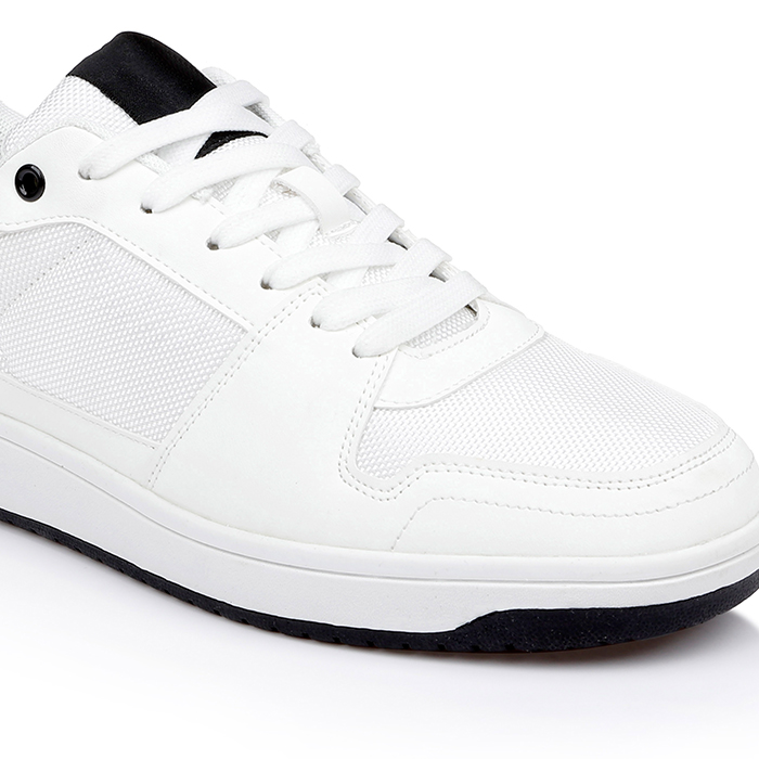 Luca White Black Basketball - Close-up View