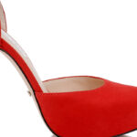 Barbados Cherry Fabric Stiletto DOC Sandal - Main View