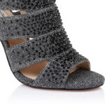 Blech Glitter Fabric Stiletto Sandal - Main View