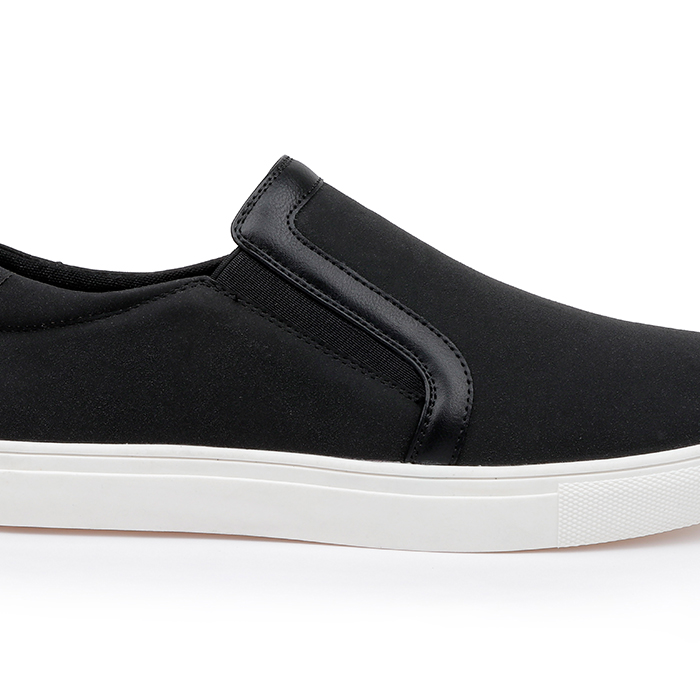 Stefano Black Slip On - Main View