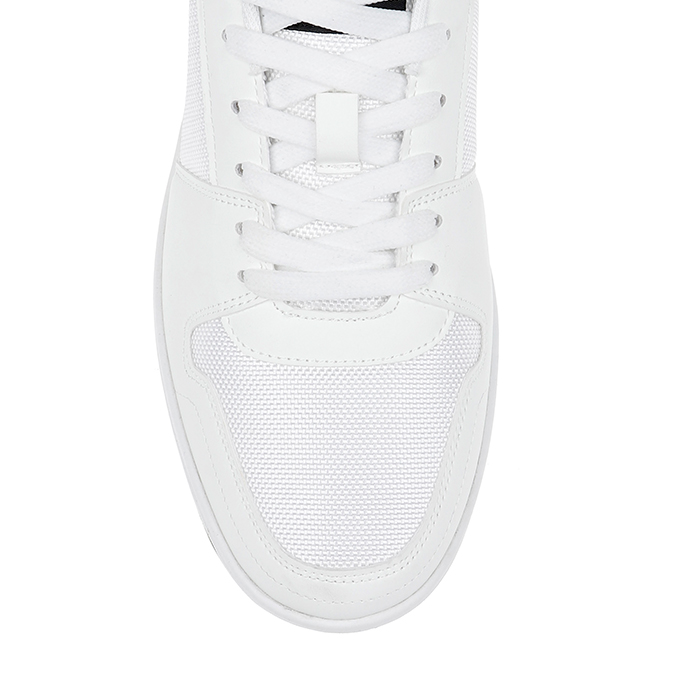 Luca White Black Basketball - Side View